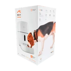 DISPENSADOR DE COMIDA NEXXT WIFI NHA-P610 CAM/SENSOR MOVIMIENTO