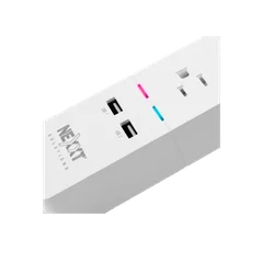 FILTRO DE LINEA NEXXT WIFI AHIUBSO4U1 1.8M/3 TOMAS+2 USB BLANCO