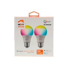 FOCO IOT NEXXT KIT DE 2 COLOR 110V 9W A19 E26/27 NHB-C110