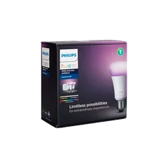  IOT PHILIPS KIT 3 FOCO COLOR + BRIGDE HUE 220V 9W A60 E27