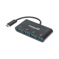 SPLITTER USB-C/USB-A 162746 3.1/4 PUERTOS/DATOS/CARGA 5V