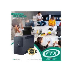 UPS FTX 220V FTX-5115CH 1500VA / 900W NEMA