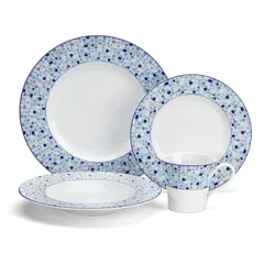 Juego De Vajillas Cuisinart CDP01-S4A Colección Aleria - 16 Piezas