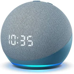 Amazon Echo Dot 4ª Generación Con Reloj