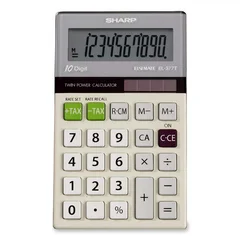 Calculadora Sharp 10-digit EL-377TB