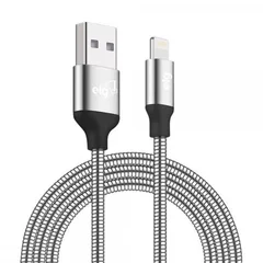 Cable ELG Blindado Inox USB a Lightning - 1 metro