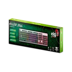 Teclado Gaming ELG Killer Soul Retroiluminado