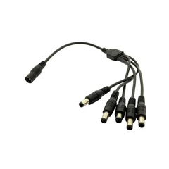 Adaptador Vizzion 12V Para 5 Cámaras CFTV