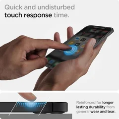 Protector de pantalla para iPhone 12 Mini Spigen GLAS.tR Slim HD