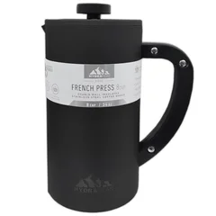 Jarra de acero inoxidable Hydrapeak French Press 34oz