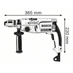 Taladro de percusión Bosch Professional GSB 20-2 RE