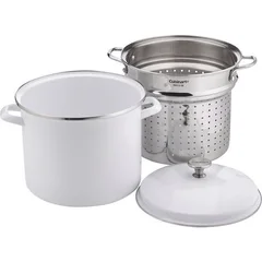 Olla A Vapor Cuisinart EOS126-28WS Stockpot Chef's Classic - 12 Litros