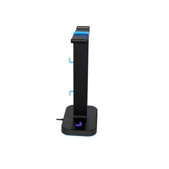 SOPORTE P/AURICULAR GAMER XTECH XTH-690 YUREI RGB/2USB/NEGRO