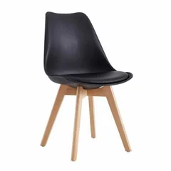 SILLA TULIP LEVEL NEGRA