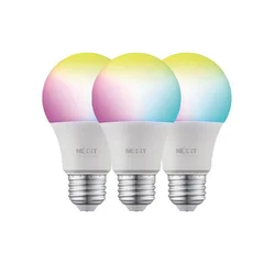 FOCO NEXXT WIFI NHB-C120 3PK PACK3 220V 9W LUZ MULTICOLOR RGB