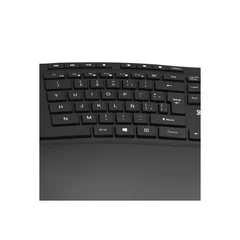 TECLADO WIRELES KLIP KBK-530S TRANSCEND ESP/ NEGRO