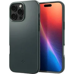 FUNDA PARA CELULAR SPIGEN IPHONE 16 PRO THIN FIT GREEN ACS08815