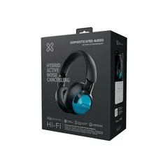AURICULAR CON MICROFONO KLIP KNH-750 HI-FI ANC