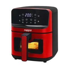 FREIDORA SIN ACEITE DIGITAL NAPPO 4,5L ROJA NEF-213