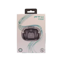 AURICULAR CON MICROFONO FTX E80-BK BT/MIC/ENC/TOUCH/IPX6