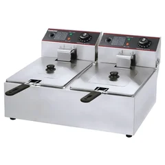 FREIDORA ELECTRICA CONSUMER 2 TANQUES 12 LTS 