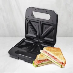 Sandwichera Ufesa SW7870 Delish Inox para 2 Sándwiches 900W
