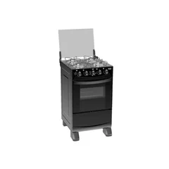 Cocina a Gas Midas TopGlass 4 Hornallas con Encendido Automático