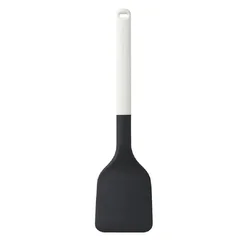 Espátula sólida de nailon KitchenAid KHA001OHPNG de 35 cm - Blanco