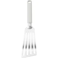 Espátula perforada KitchenAid KHA024OHPNG de acero inoxidable flexible de 32 cm - Blanco