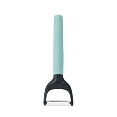Pelador de Verduras KitchenAid KAS145OHMIG Formato Y de Acero Inoxidable Soft Grip – Celeste