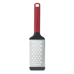 Rallador Zester Grueso KitchenAid KHA320OHEREG de Acero Inoxidable 30 cm – Rojo Imperial