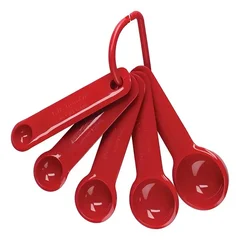 Juego de 5 Cucharas Medidoras KitchenAid KQG057OHERE – Rojo Imperial