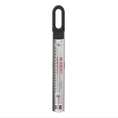 Termómetro Curvo para Dulces y Frituras KitchenAid KQ907G de Acero Inoxidable