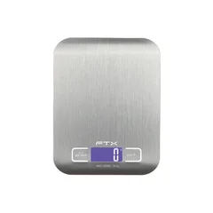 BALANZA DE COCINA FTX DIGITAL 10KG PLANA GRIS KS-101