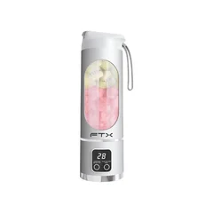 LICUADORA PORTATIL FTX 25W RECARGABLE 3 FUNCIONES BLANCO PB-WH