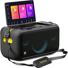Parlante de Karaoke Joog Break X1 460W Pantalla 13,1" 2x Micrófonos inalámbricos