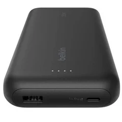 Cargador portátil belkin boostcharge 20k 20000mah con cable usb-c integrado 30w