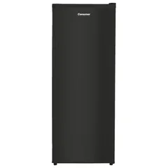 Congelador Consumer vertical 250 L Negro