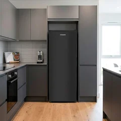 Congelador Consumer vertical 250 L Negro