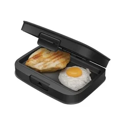 Grill + Sandwichera Mondial Square SQ-01 3 en 1