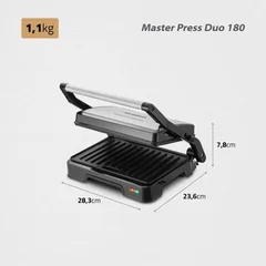 Sandwichera Mondial Pres Grill Master Press Duo 180 PG-01-180