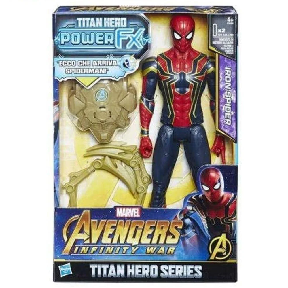 Muñeco Hasbro Avengers Spiderman Power Pack E0608 Mercado Digital